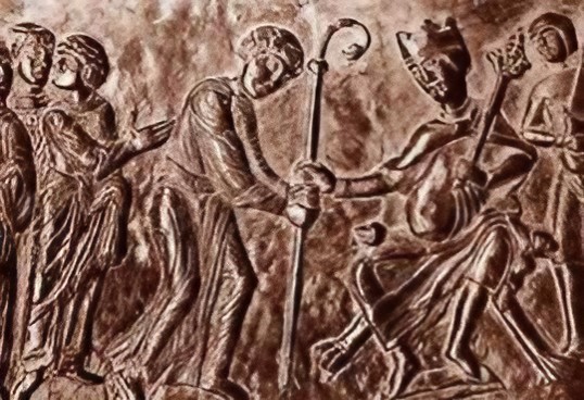 教皇または皇帝による司教任命の儀礼